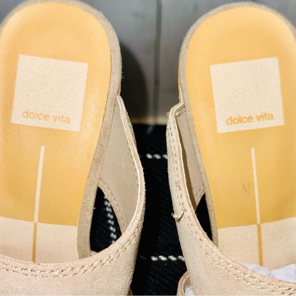 Dolce Vita | Tan Women's Mules - Picture 3 of 11